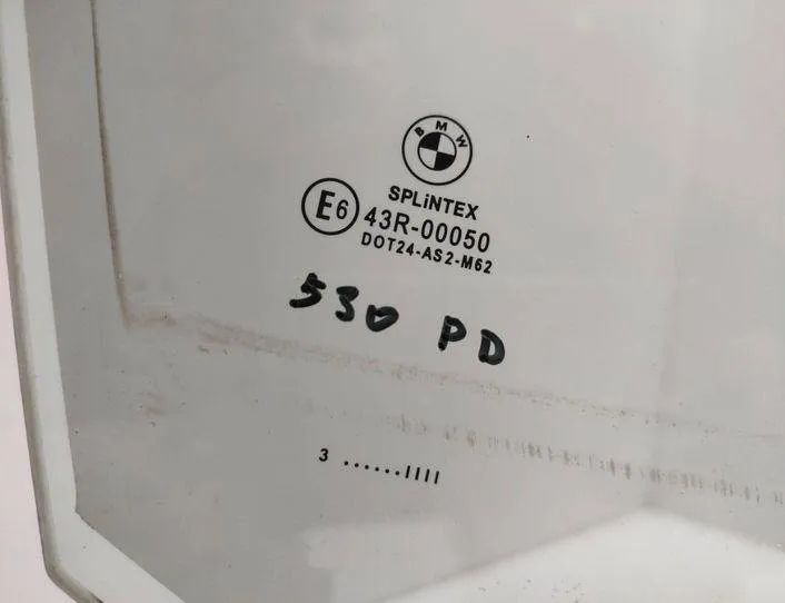 BMW 5 Series E60/E61 (2003-2010) Front Right Door Glass 43R00050,DOT24AS2M62 20560101