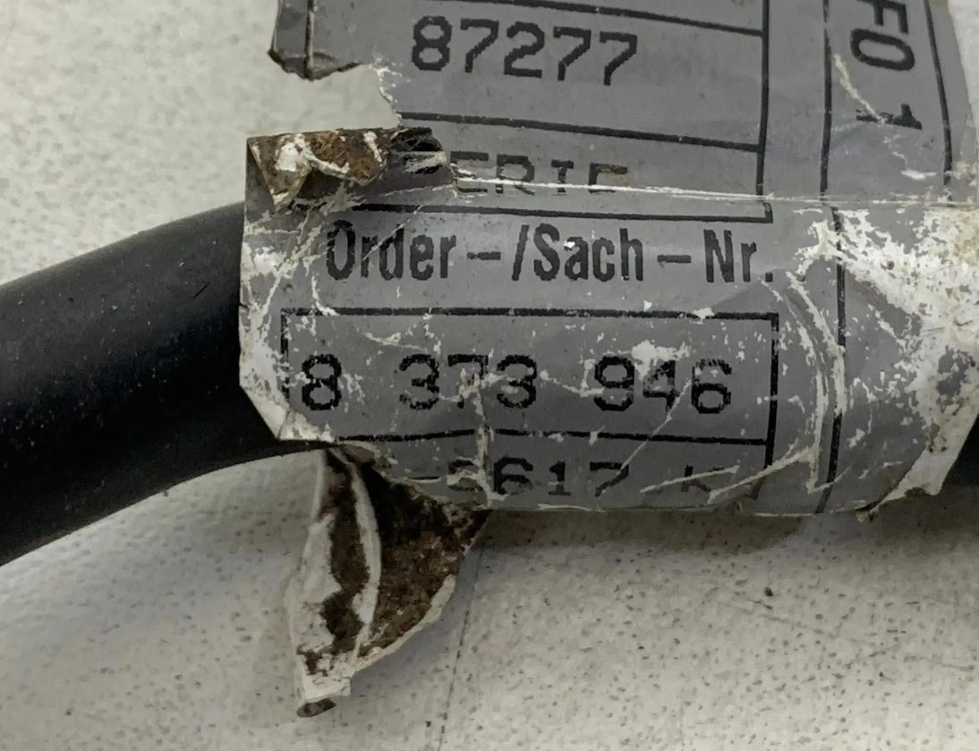 BMW 3 Series E46 (1997-2006) Akumulātora mīnusa vads 8373946,3617 28570175