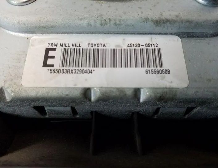 TOYOTA Avensis 2 generation (2002-2009) Stūres drošības spilvens 4513005112 25120143