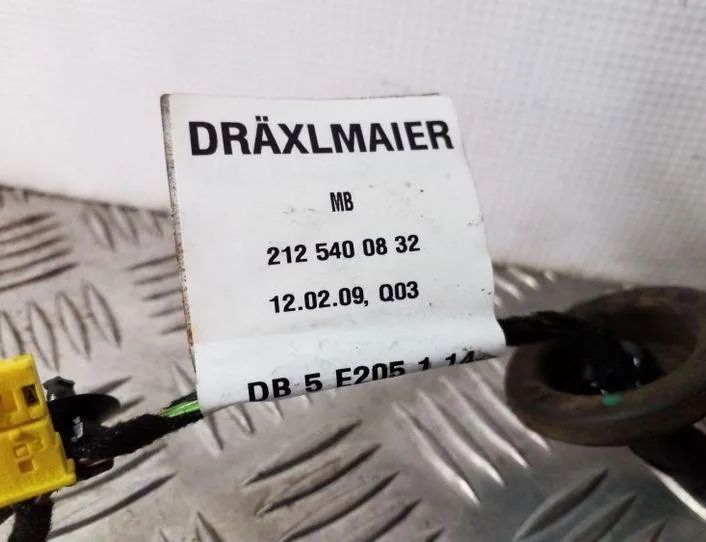 MERCEDES-BENZ E-Class W212/S212/C207/A207 (2009-2016) Priekšējo kreiso durvju elektroinstalācija 2125400832 25136085