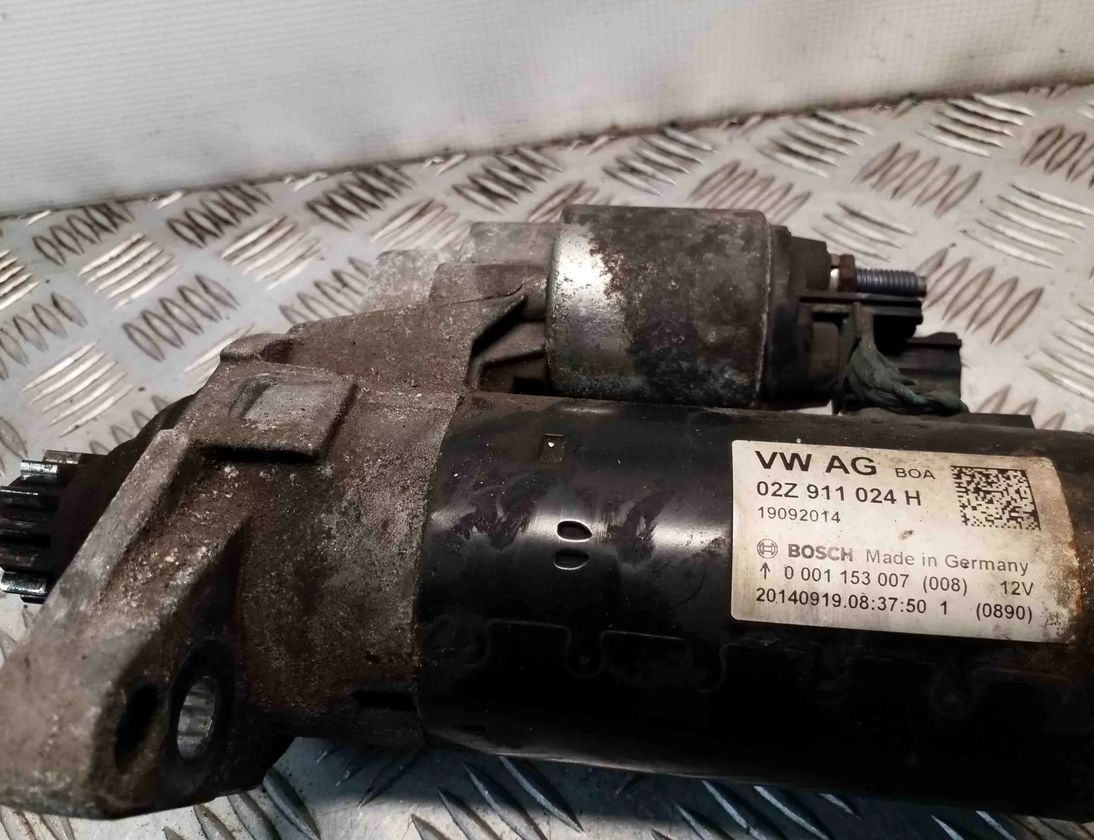 AUDI A1 8X (2010-2020) Starter Motor 02Z911024H 32598205