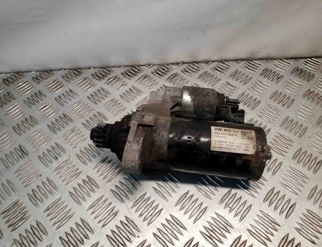 AUDI A1 8X (2010-2020) Starter Motor 02Z911024H 32598205