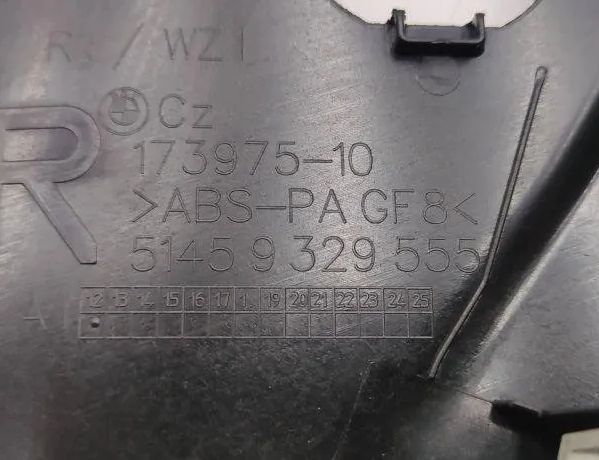 BMW 5 Series G30/G31 (2016-2023) Paneļa sānu apdare 9329555 31526073