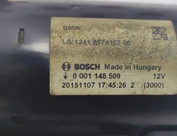 BMW 3 Series Gran Turismo F34 (2013-2017) Starter Motor 8574102,0001148509 31529159