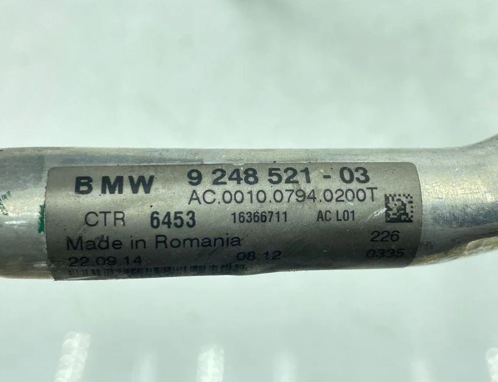 BMW 5 Series F10/F11 (2009-2017) Gaisa kondicionētāja trubas 9248521,16366711 31534075