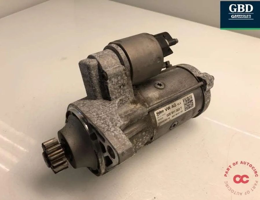 SKODA Superb 3 generation (2015-2023) Стартер 02e911022c,02e911022cx,02e911023t 30881522