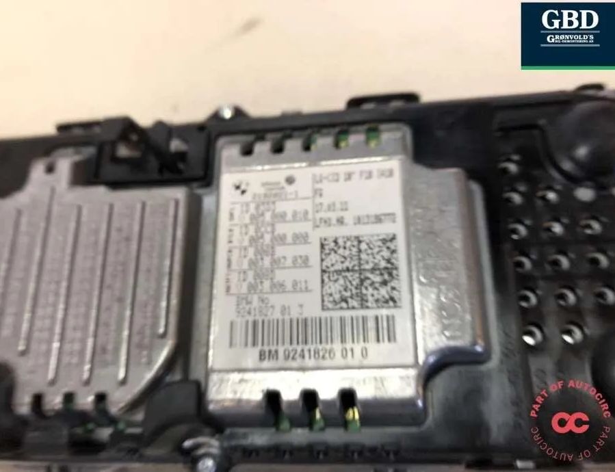 BMW 5 Series F10/F11 (2009-2017) Navigācijas displejs 65509266384 30883706