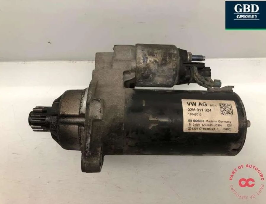 VOLKSWAGEN Caddy 3 generation (2004-2015) Стартер 02m911024p,02m911024x,02m911024 30887938