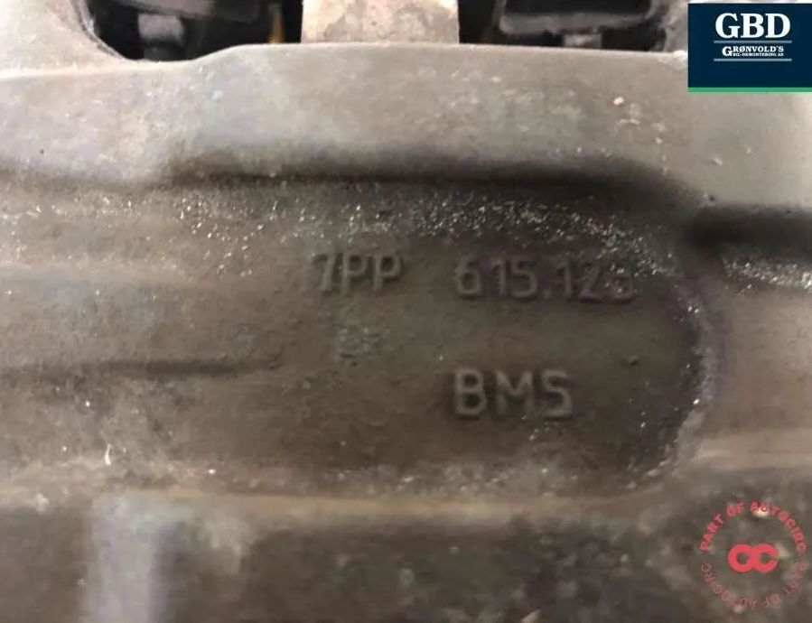 PORSCHE Cayenne 958 (2010-2018) Супорт тормозов передний левый 971615123bl,7pp615123,7pp615149d 30894549