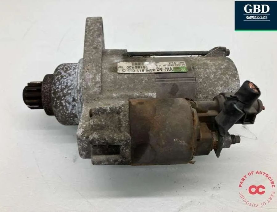 VOLKSWAGEN Polo 5 generation (2009-2017) Стартер 0am911023q,0am911023qx 31658263