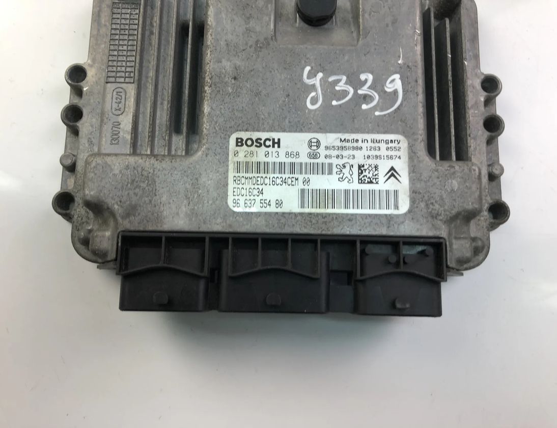 PEUGEOT 407 1 generation (2004-2010) Блок управления двигателем 9663755480,0281013868 14520955