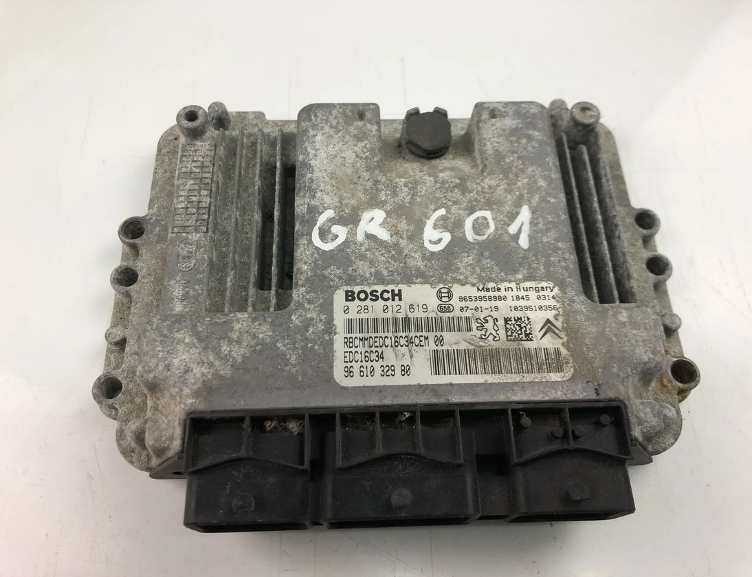 PEUGEOT 206 1 generation (1998-2009) Блок управления двигателем 9661032980,0281012619 15503801