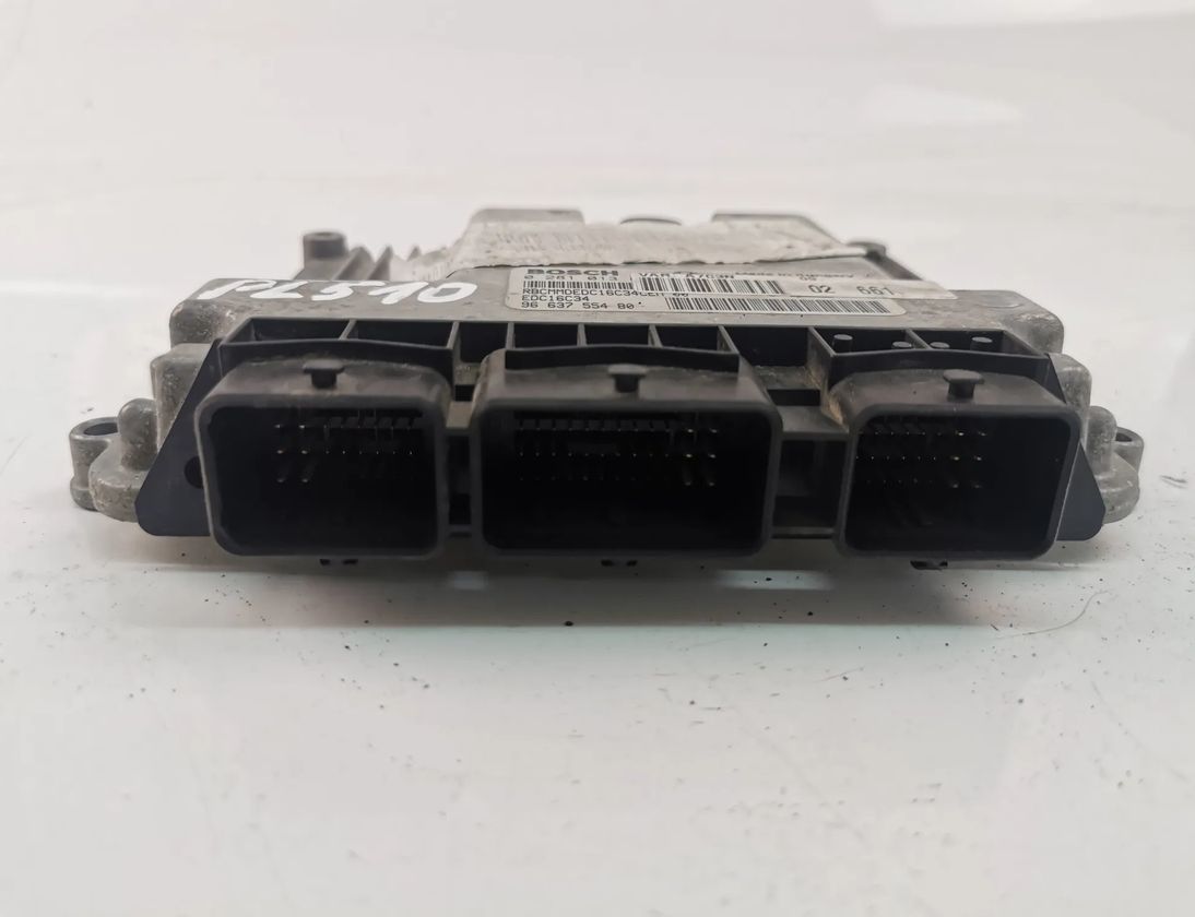 PEUGEOT 207 1 generation (2006-2009) Engine Control Unit ECU 9663755480,0281013868 20320026