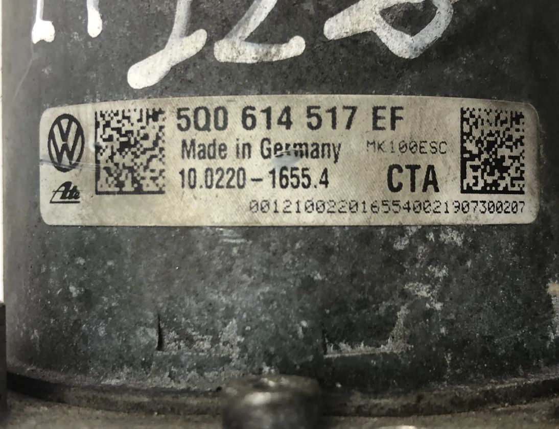 VOLKSWAGEN Golf 7 generation (2012-2024) ABS Bloks 5Q0614517EF 25826511
