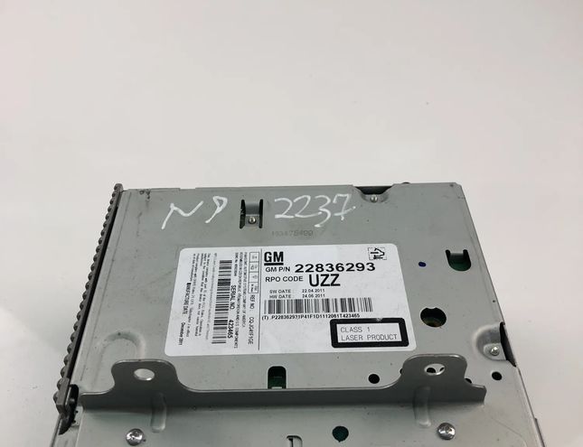 OPEL Insignia A (2008-2016) Mūzikas atskaņotājs bez GPS/navigācijas 22836293 26545232