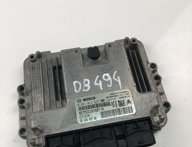 PEUGEOT 207 1 generation (2006-2009) Engine Control Unit ECU 9664843780,0281013872 27254118