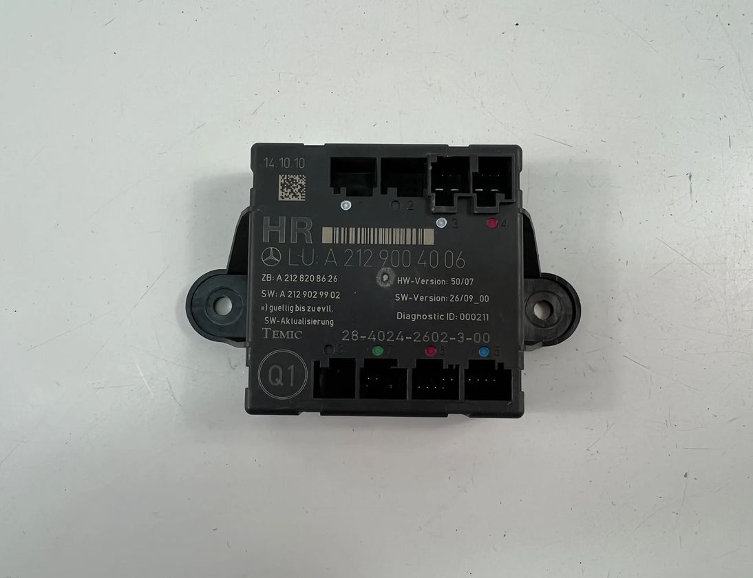 MERCEDES-BENZ E-Class W212/S212/C207/A207 (2009-2016) Блок управления A2129004006 28266356