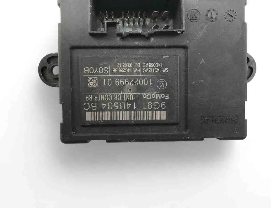 FORD Mondeo 4 generation (2007-2015) Aizmugurējo kreiso durvju vadības bloks 9G9T14B534BC 32589658