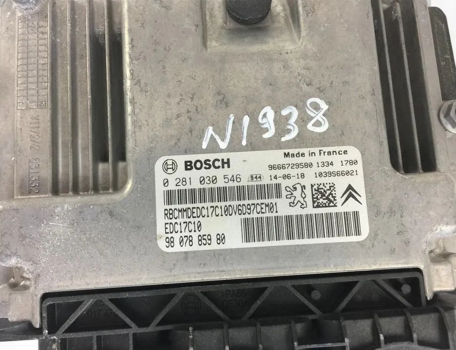 CITROËN C4 Picasso 2 generation (2013-2018) Motora vadības bloks 9807885980,0281030546 32755912