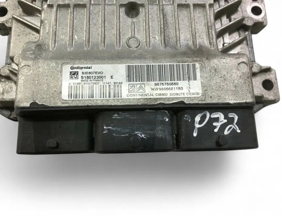 PEUGEOT 508 1 generation (2010-2020) Engine Control Unit ECU 9676760880,9666681180 32780485