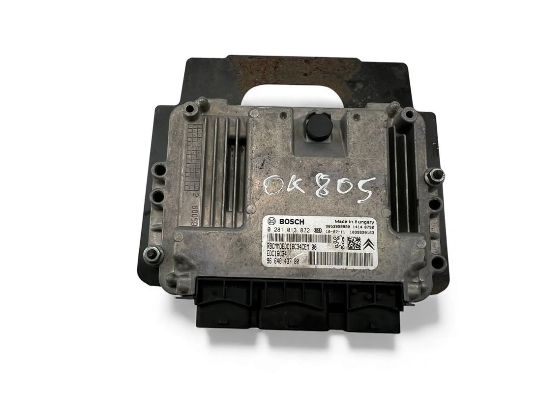 CITROËN C4 1 generation (2004-2011) Блок управления двигателем 9664843780,0281013872 33088683