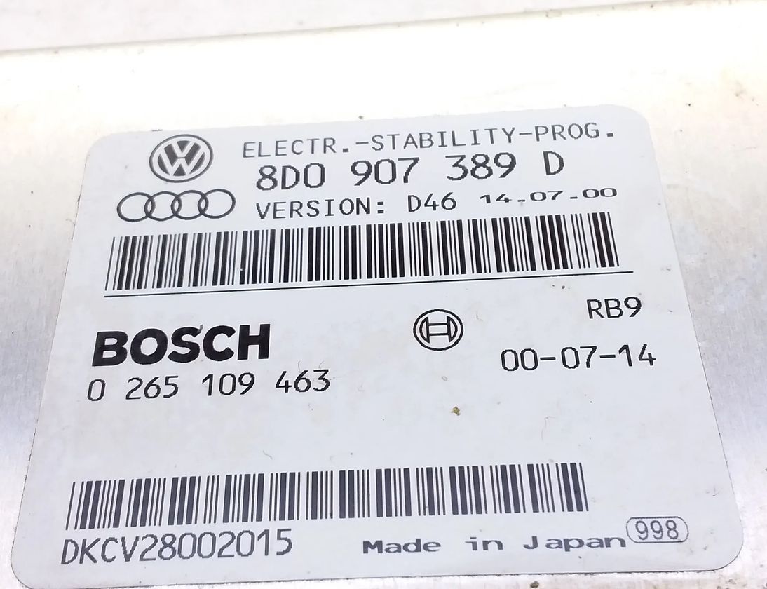 AUDI A6 C5/4B (1997-2004) Other Control Units 0265109463,8d0907389d 17493064
