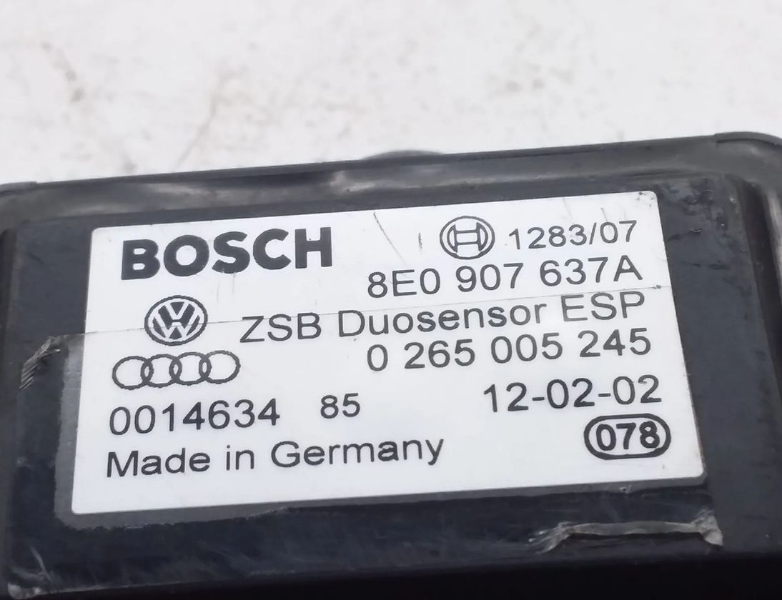 AUDI A4 B6/8E (2000-2005) ESP sensor 8e0907637a,0265005245 20804048