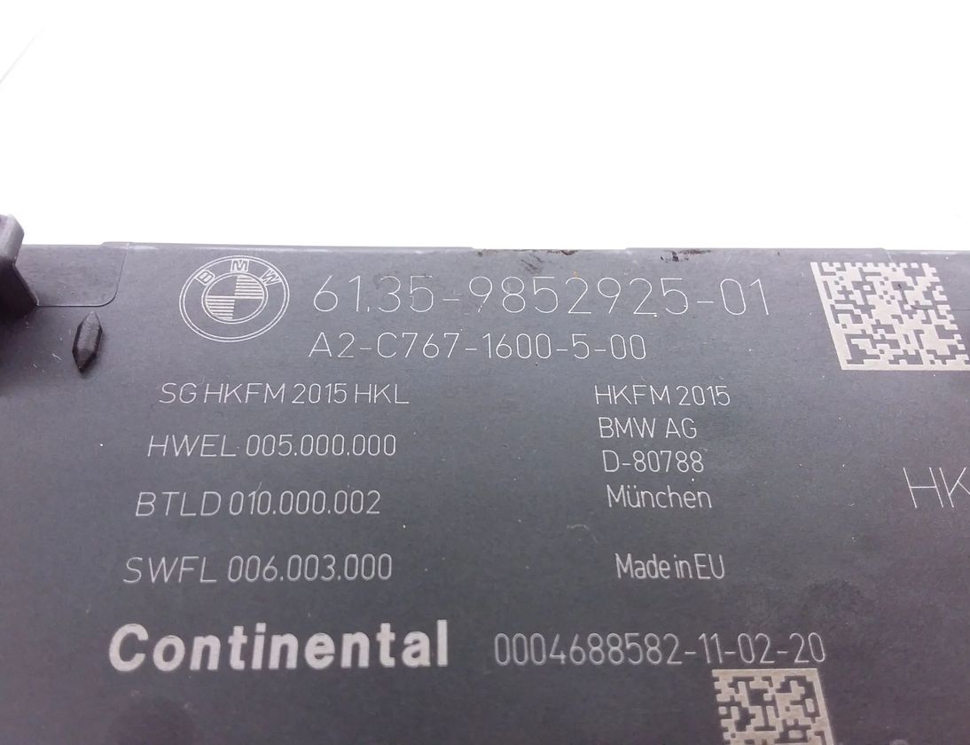 BMW 7 Series G11/G12 (2015-2023) Bootlid Control Unit 61359852925,A2C7671600500 23663180