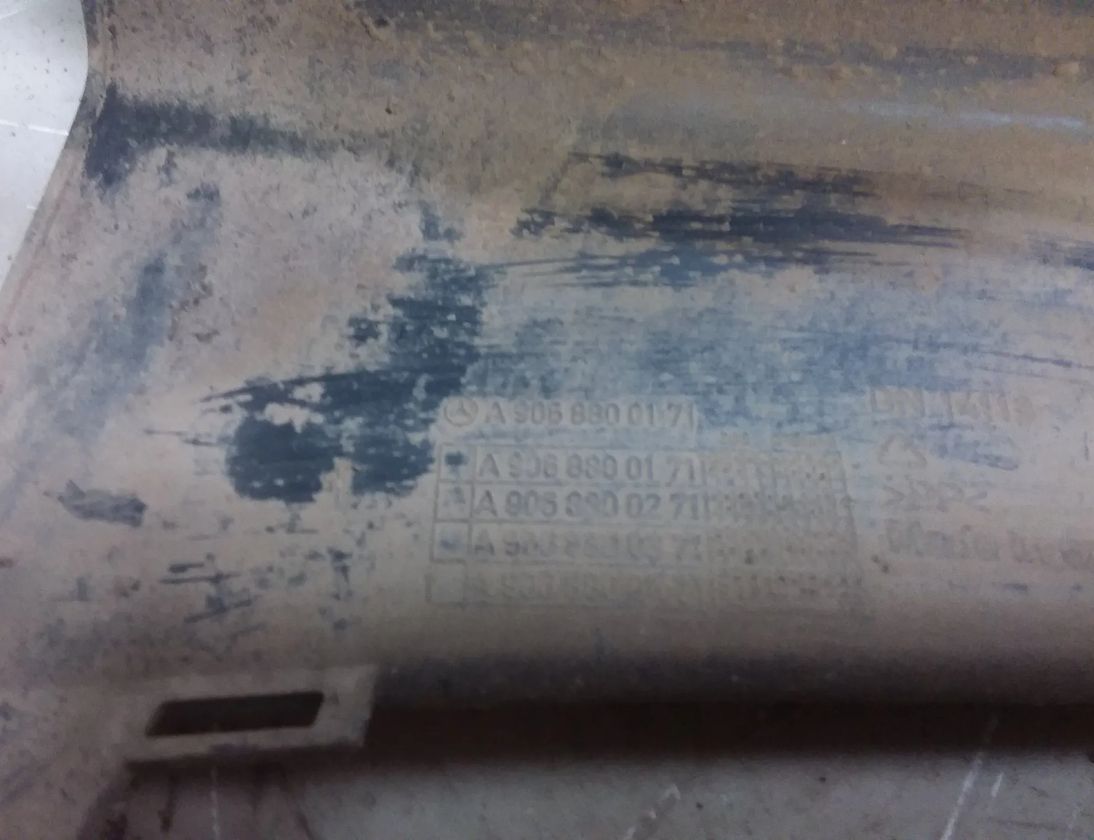 MERCEDES-BENZ Sprinter 2 generation (906) (2006-2018) Бампер задний A9068800171,A9068800271 31540538