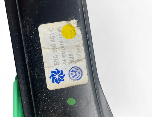 VOLKSWAGEN Passat B8 (2014-2023) Aizmugurējo kreiso durvju loga pacēlāja motorīts 5NA839461C 33027111