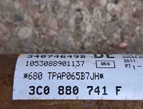 VOLKSWAGEN Passat B6 (2005-2010) Right Side Roof Airbag SRS 3C0880741F,1053088901137,TPAP065B7PE 32642288