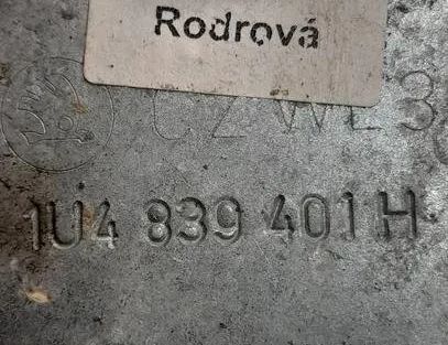 SKODA Octavia 2 generation (2004-2013) Rear left door window lifter 1U4839401H 25911311