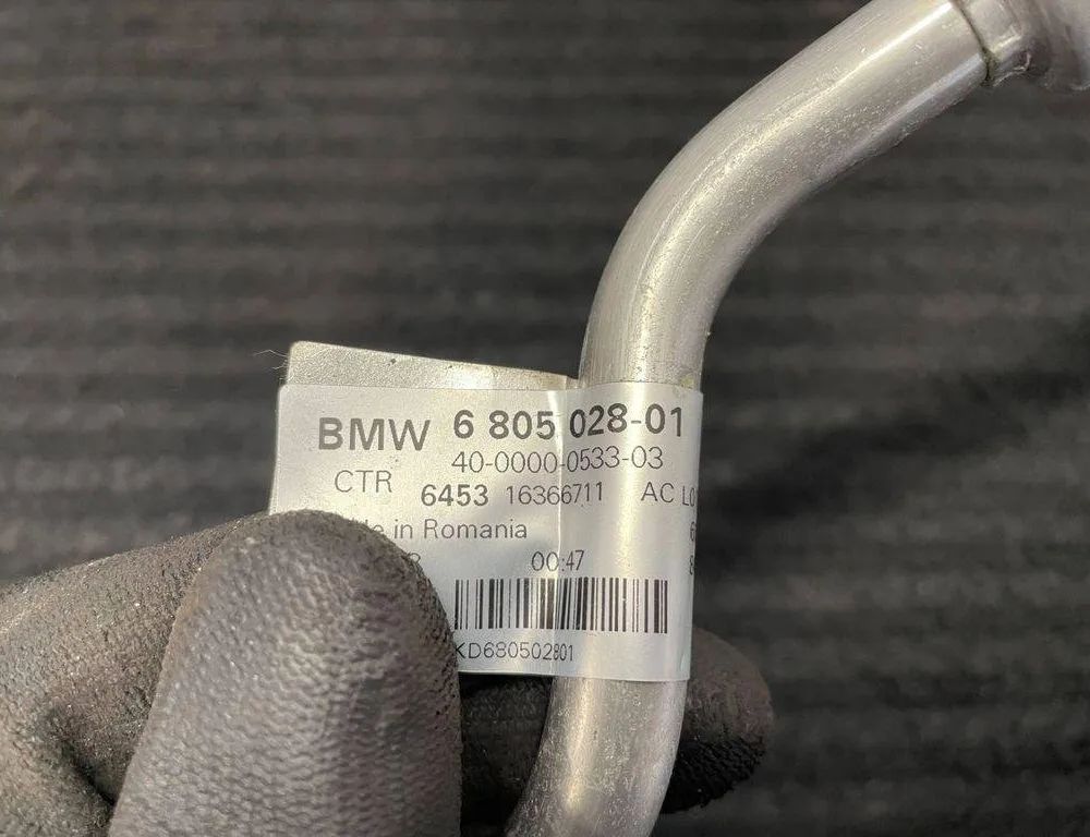 BMW 3 Series G20/G21/G28 (2018-2024) Gaisa kondicionētāja trubas 645316366711,16366711,6805028 32192886