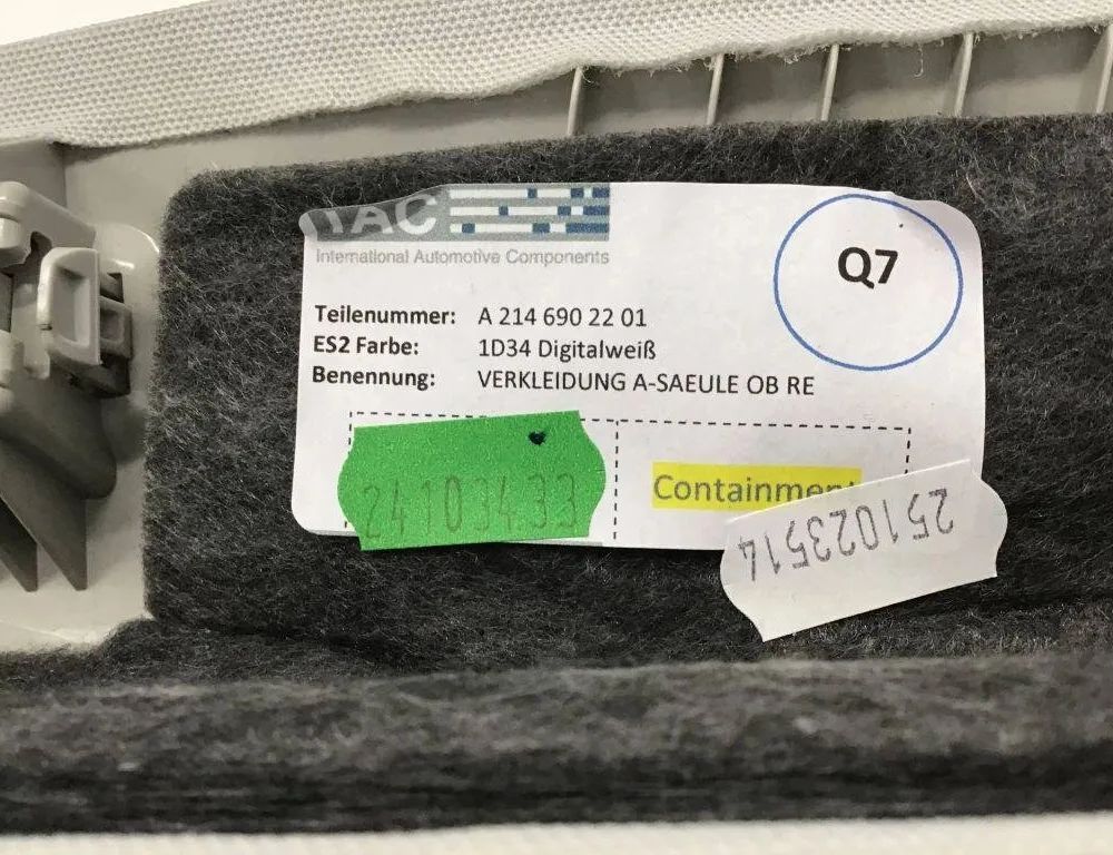 MERCEDES-BENZ E-Class W213/S213/C238/A238 (2016-2024) Правая часть стойки A2146902201 32198908