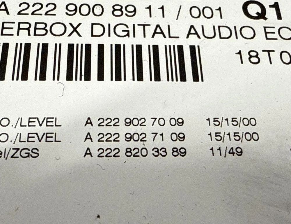 MERCEDES-BENZ GLC X253 (2015-2024) Music Player With GPS A2229027109,A2229027009,A2228203389,A2229008911 32204044