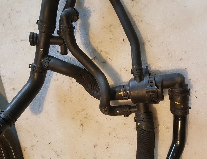 JAGUAR XJ 3 generation (X350) (2003-2009) Intercooler Hose Pipe 9X23-8K534-BB,9X23-8A586-AD,9X238A586AD,9X238K534BB 11439563