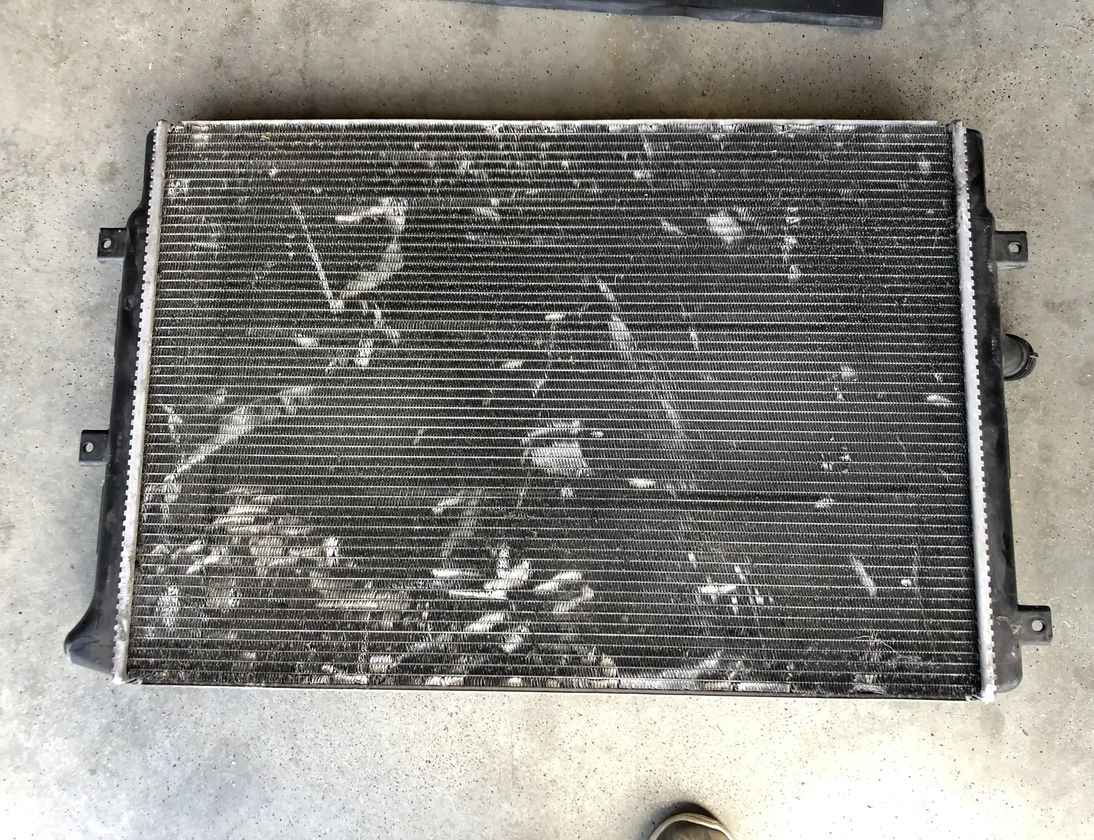 VOLKSWAGEN Golf 5 generation (2003-2009) Охлаждающий радиатор 1K0121251AB,1K0121251 11481926