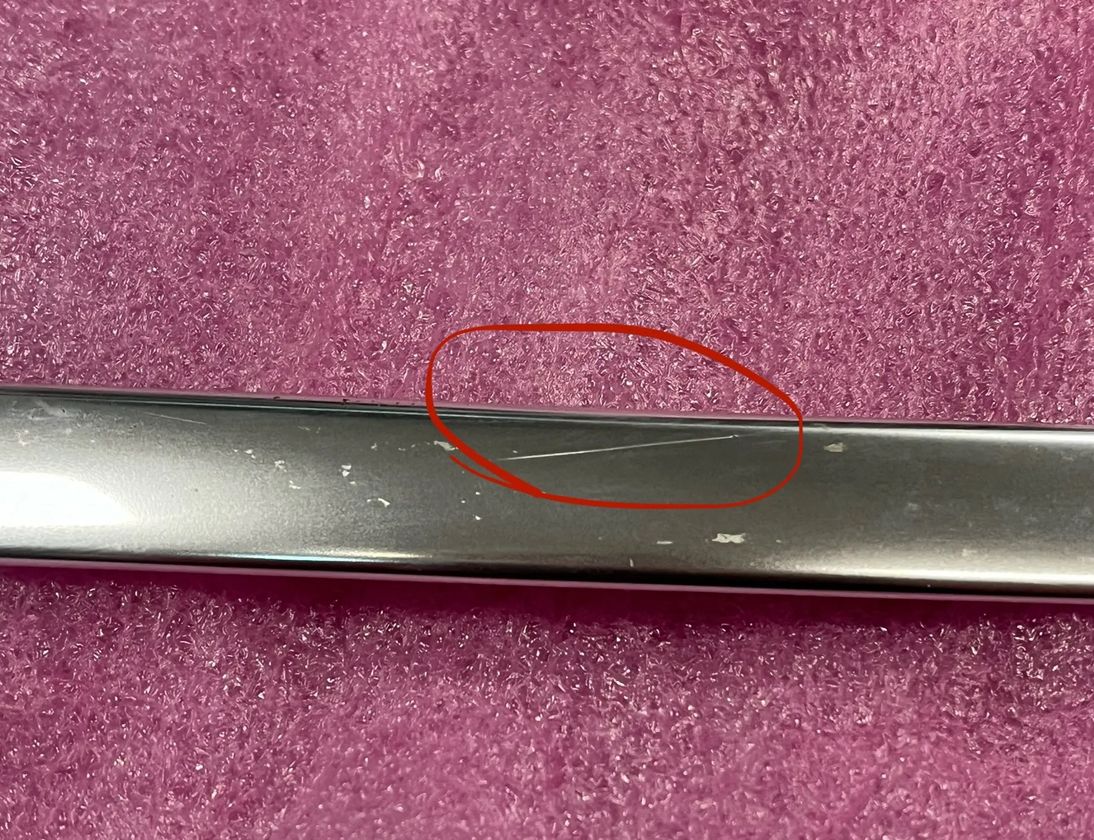 AUDI Q7 4M (2015-2024) Aizmugurējo horizontālo labo durvju apdare 4M0853908 22790259