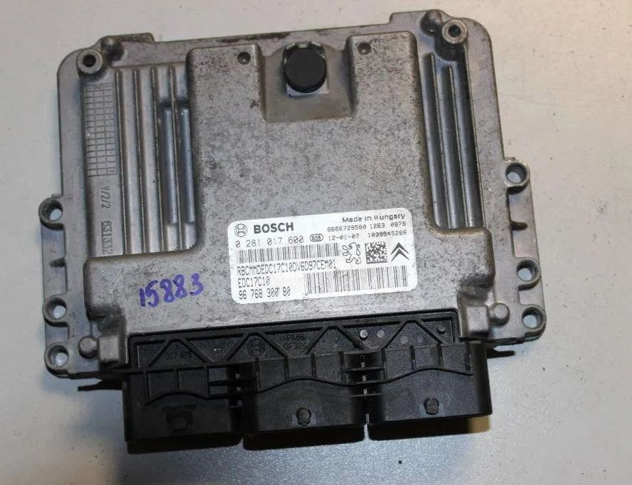 CITROËN C3 Picasso 1 generation (2008-2016) Engine Control Unit ECU 0281017600,9666729580 31937121