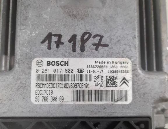 CITROËN C4 2 generation (2010-2024) Блок управления двигателем 9676830080 31937360