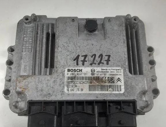 CITROËN C4 Picasso 1 generation (2006-2013) Motora vadības bloks 9664617680 31937374