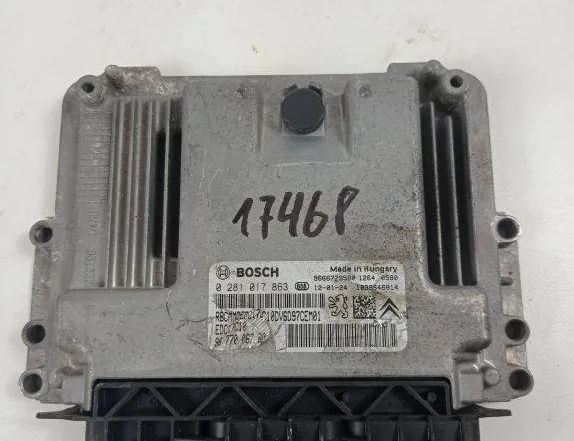 PEUGEOT Partner 2 generation (2008-2023) Engine Control Unit ECU 9677006780 31937523