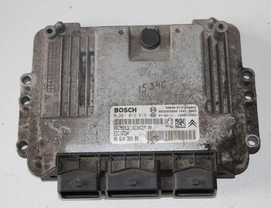 PEUGEOT Partner 1 generation (1996-2012) Блок управления двигателем 9661032980,0281012619 31943080