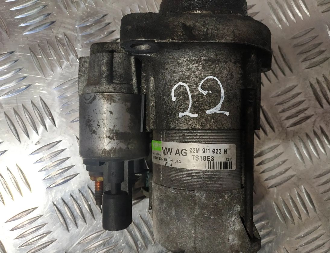 VOLKSWAGEN Passat B6 (2005-2010) Стартер 02M911023N 12188310