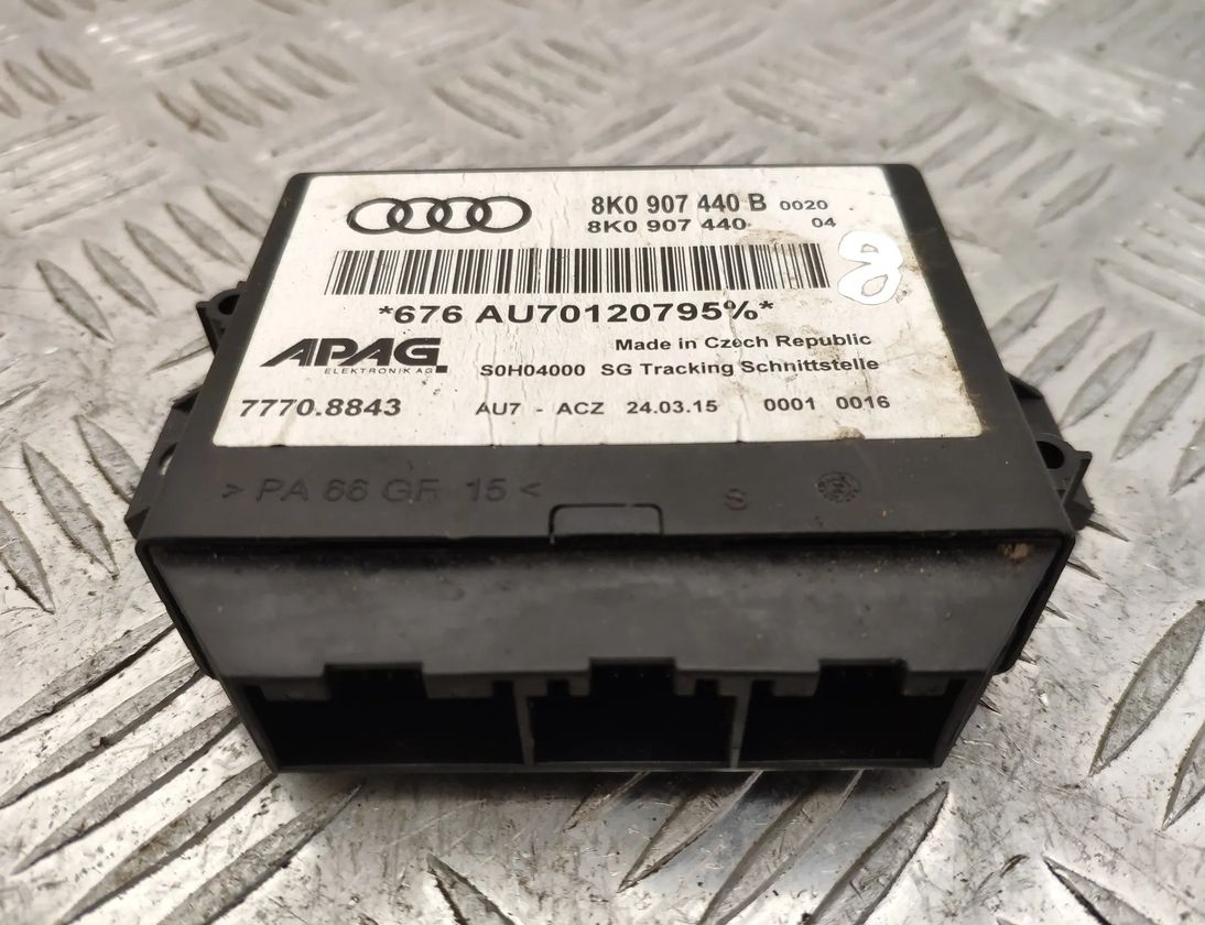 AUDI A5 Sportback 8T (2009-2011) Pārkingsensoru vadības bloks 8K0907440B 13762461