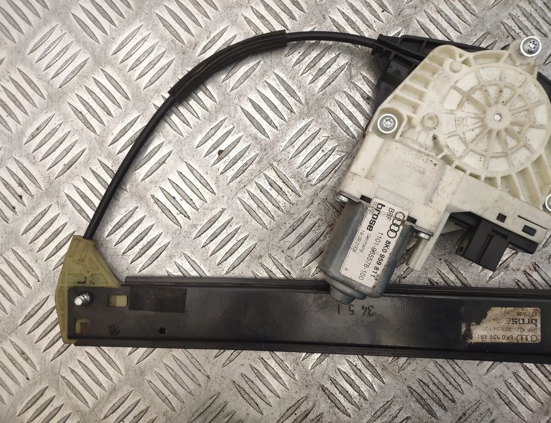 AUDI A4 B8/8K (2011-2016) Стеклоподъемник задней левой двери 8K0839461,8K0959811 14179521