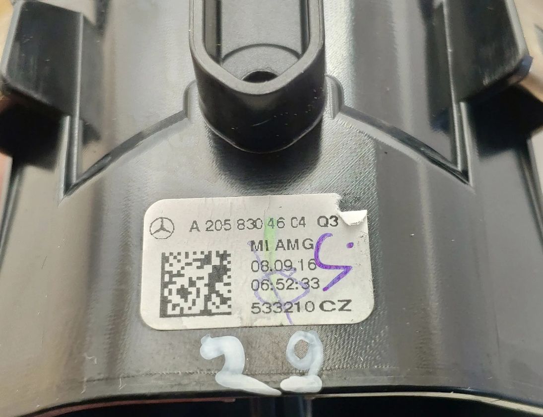 MERCEDES-BENZ GLC Coupe C253 (2016-2019) Вентиляционные отверстия в приборной панели A2058304604 14262728