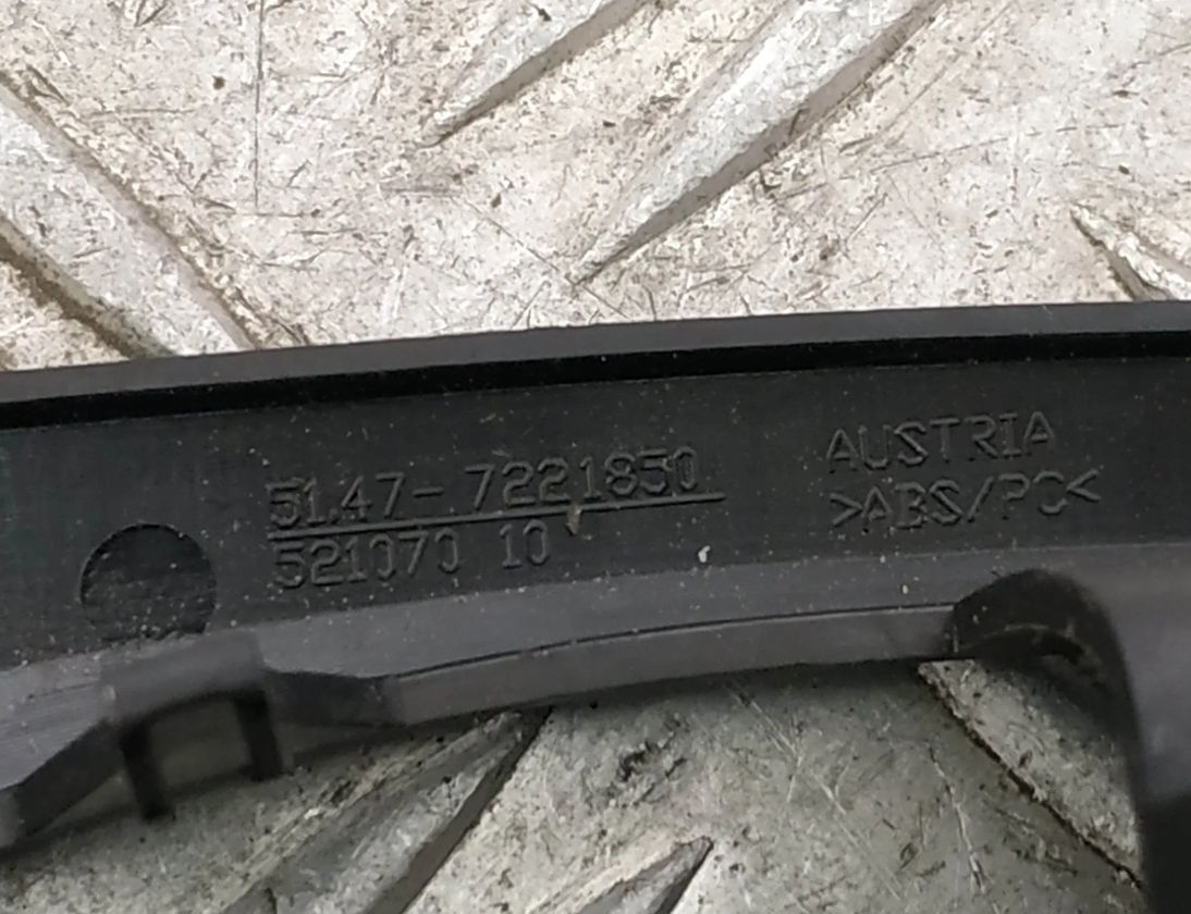 BMW 5 Series Gran Turismo F07 (2010-2017) Other Interior Parts 7221850,51477221850 15486710