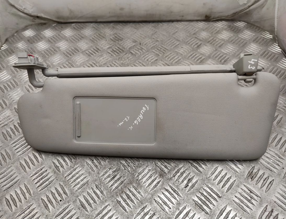 VOLKSWAGEN Touareg 2 generation (2010-2018) Left Side Sun Visor 7P0857551 17305174