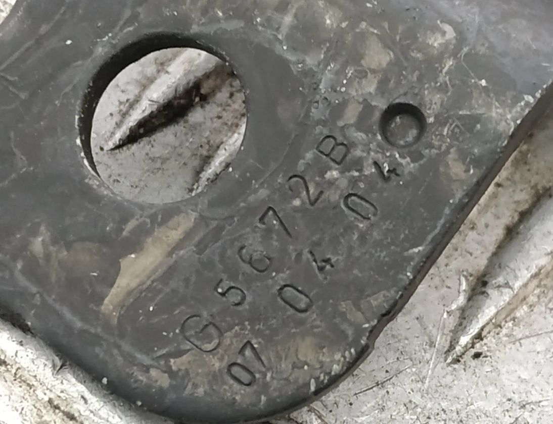 BMW 3 Series E90/E91/E92/E93 (2004-2013) Пряжка сиденья задняя правая 9117261 17591712